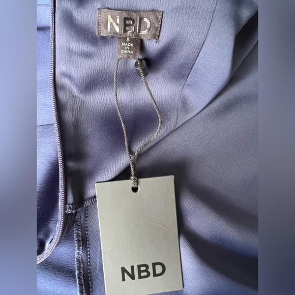 NBD Lila Gown in Blueberry. New with tags. - Picture 6 of 6